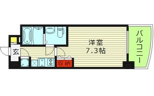 セレニテ京橋クレアの物件間取画像